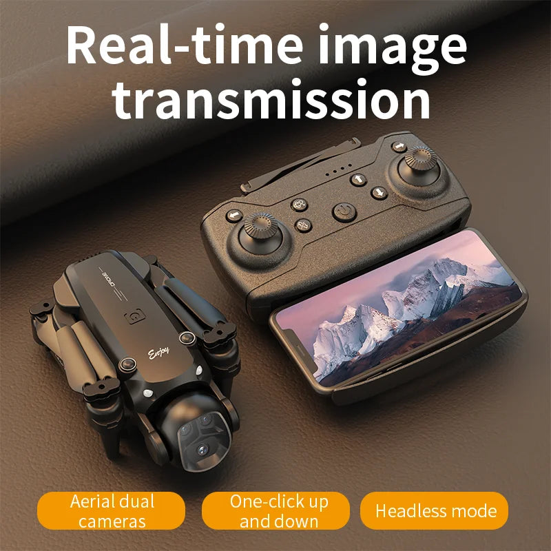 ❄Today Only🔥Drone with 4K camera for Adults✨💖2025 New VR Glasses Version H20 Aircraft Optical Flow Positioning High-Definition Aerial Photography Aircraft