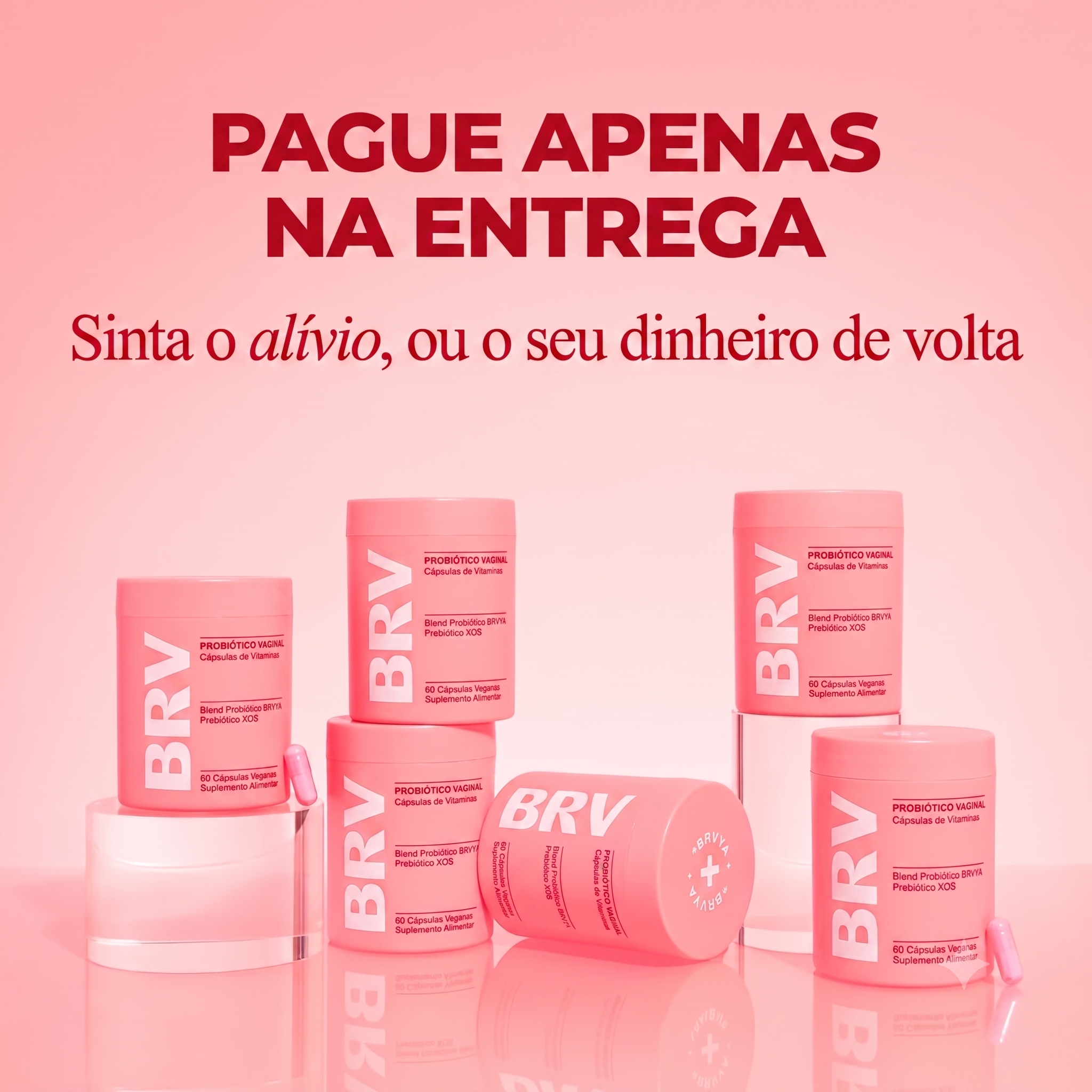 Probiótico Vaginal em capsulas 60/unid