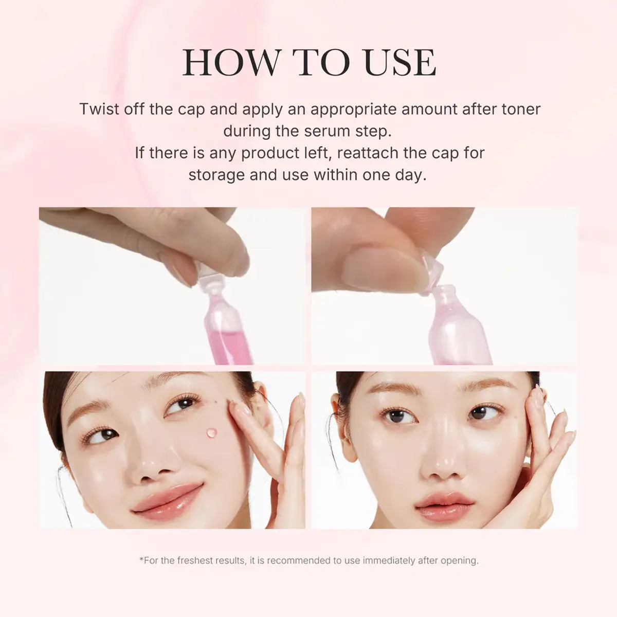 Medicube Salmon PDRN Pink One Day Serum – 1 Day Glow Boost 1.5mL * 10EA