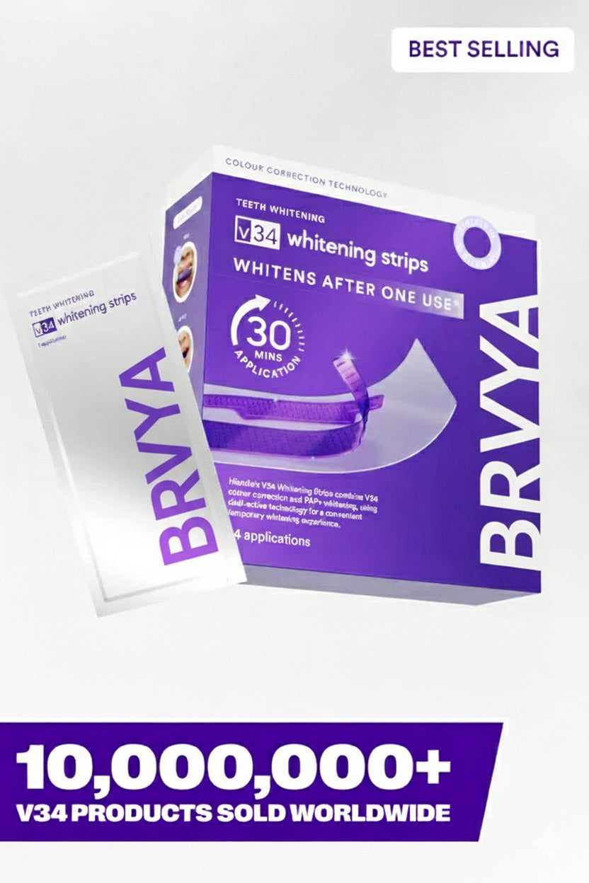 V34 Whitening Strips