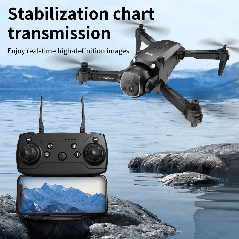 ❄Today Only🔥Drone with 4K camera for Adults✨💖2025 New VR Glasses Version H20 Aircraft Optical Flow Positioning High-Definition Aerial Photography Aircraft