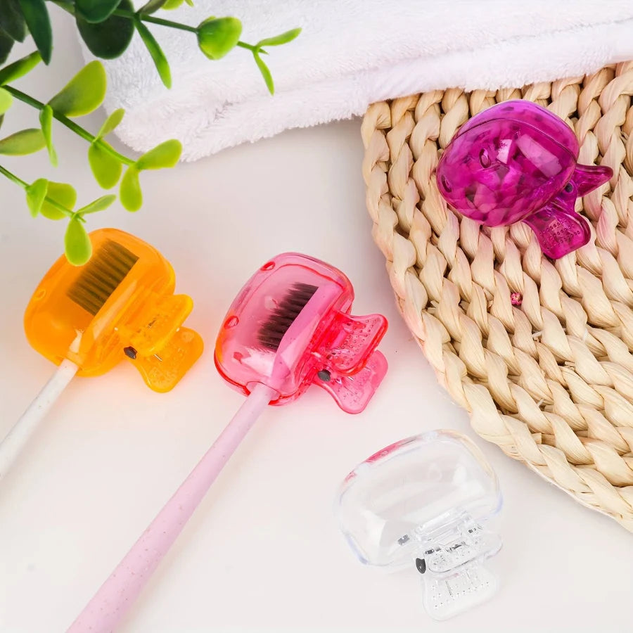 Universal protective covers kit for toothbrushes