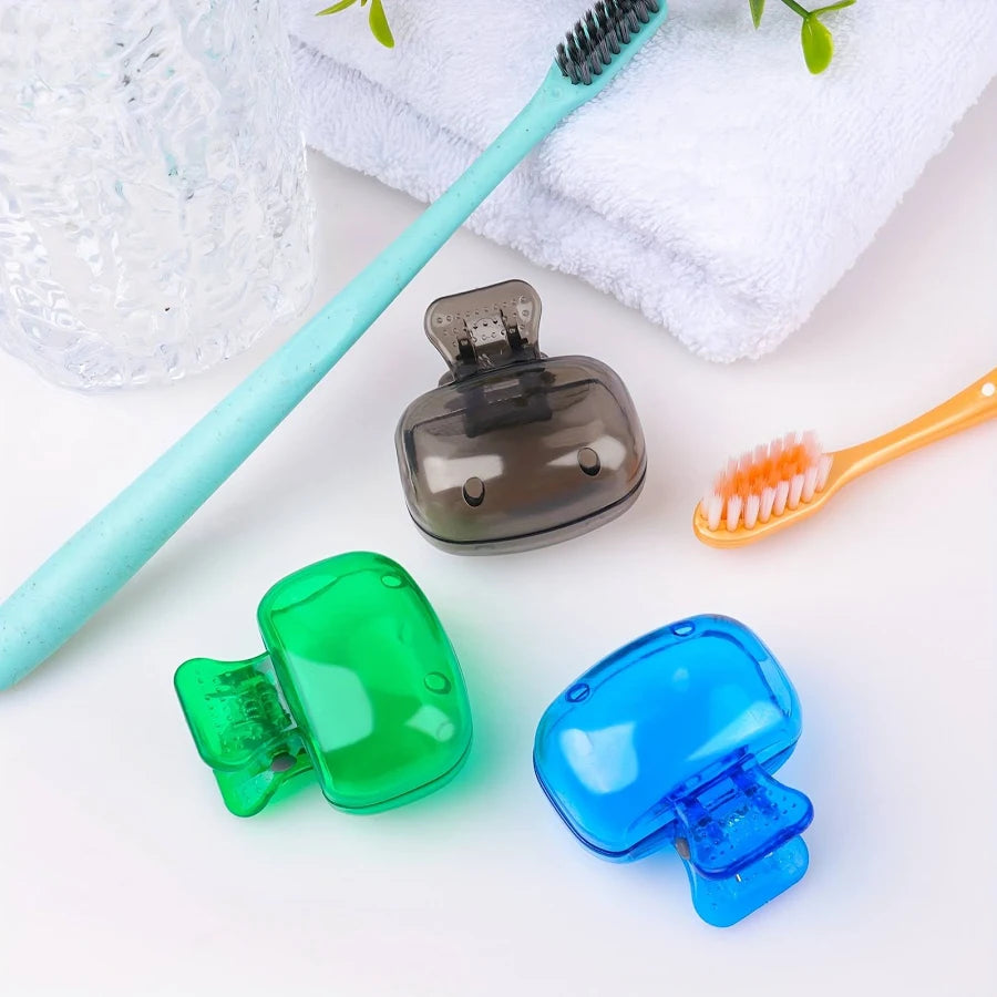 Universal protective covers kit for toothbrushes